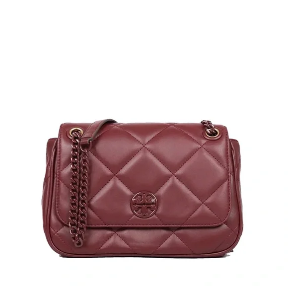Tory Burch Willa Soft Quilt Backpack Tory Burch Willa 145276 Backpack Matte Black | eBay main image 3
